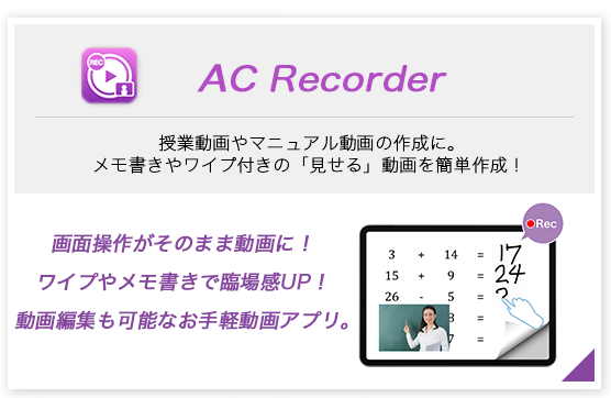 画像：AC Recorder